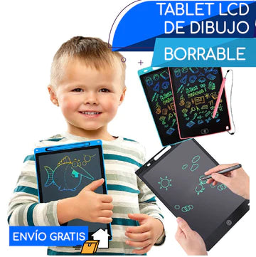 TABLET MAGICA LCD DE DIBUJO BORRABLE®️